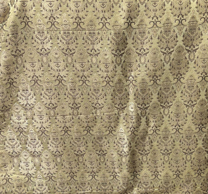Gold Brocade Sherwani Suit | Women's Indo-Western Achkan, Made to Measure