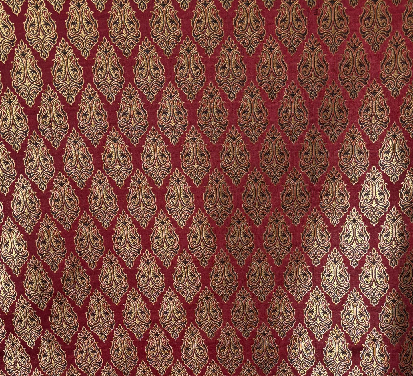 Royal Maroon & Gold Brocade Women's Sherwani Suit | Indo-Western Achkan Set